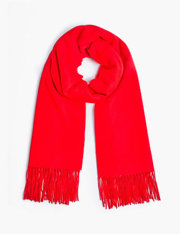 Красный женский шарф MASCOTTE 766-2217-2405 | ракурс 2