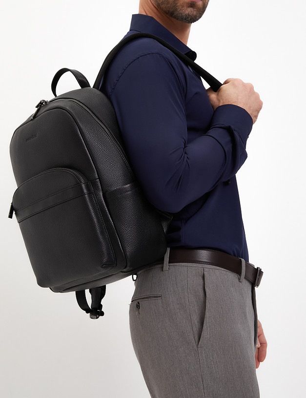 Черный мужской рюкзак MASCOTTE 604-4115-102 | ракурс 1