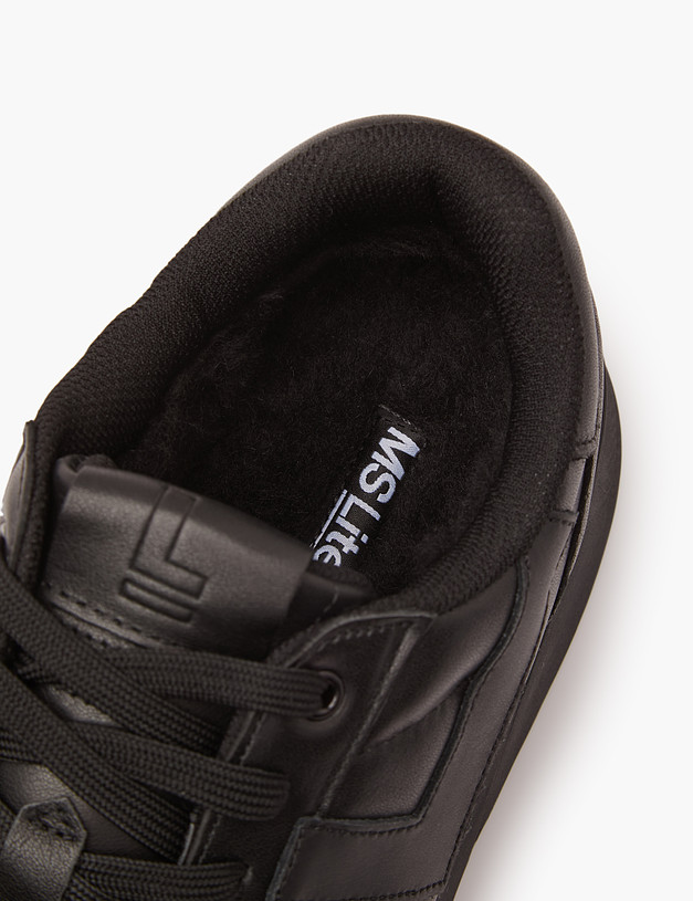 Черные мужские утепленные кроссовки MASCOTTE 189-3291051-0102 | ракурс 6
