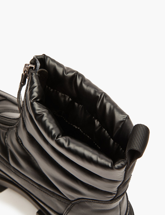 Черные женские зимние ботинки MASCOTTE 233-2265639-7100M | ракурс 7