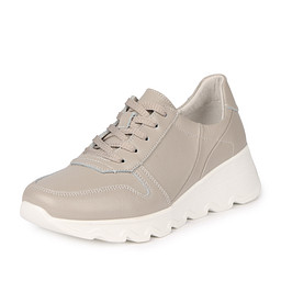 40-31WA-1783VT Полуботинки для активного отдыха женские кож.спилок/текстиль серый, Zenden