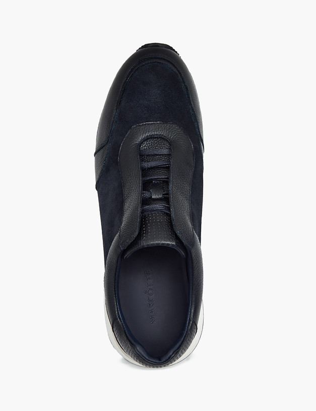 Темно-синие мужские кроссовки MASCOTTE 175-3292211-3245M | ракурс 4
