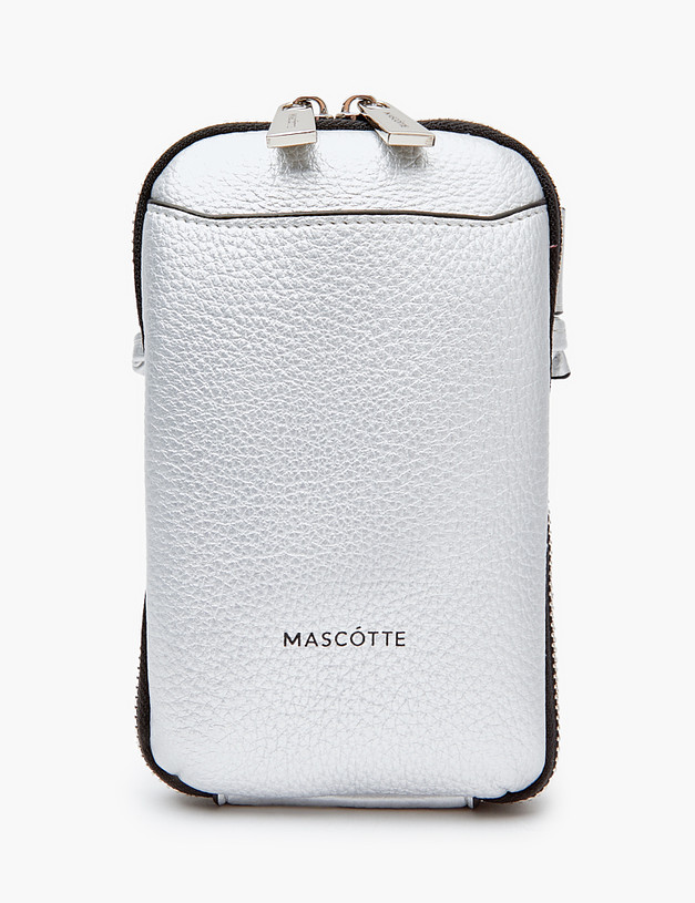 Серебристая женская сумка MASCOTTE 610-3101-616 | ракурс 2