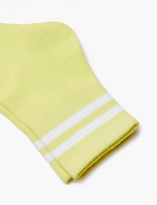 Желтые детские носки MASCOTTE 764-3211-2618 | ракурс 2