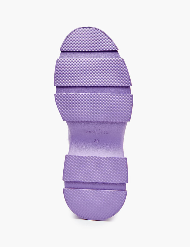 Фиолетовые женские ботинки MASCOTTE 233-3201921-0207 | ракурс 5