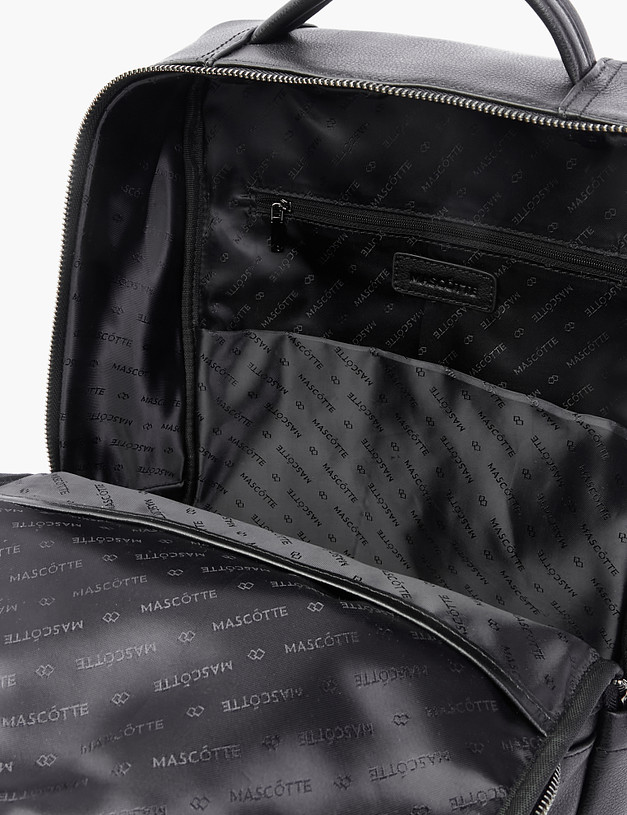 Черный прямоугольный мужской рюкзак MASCOTTE 602-2220-102 | ракурс 5