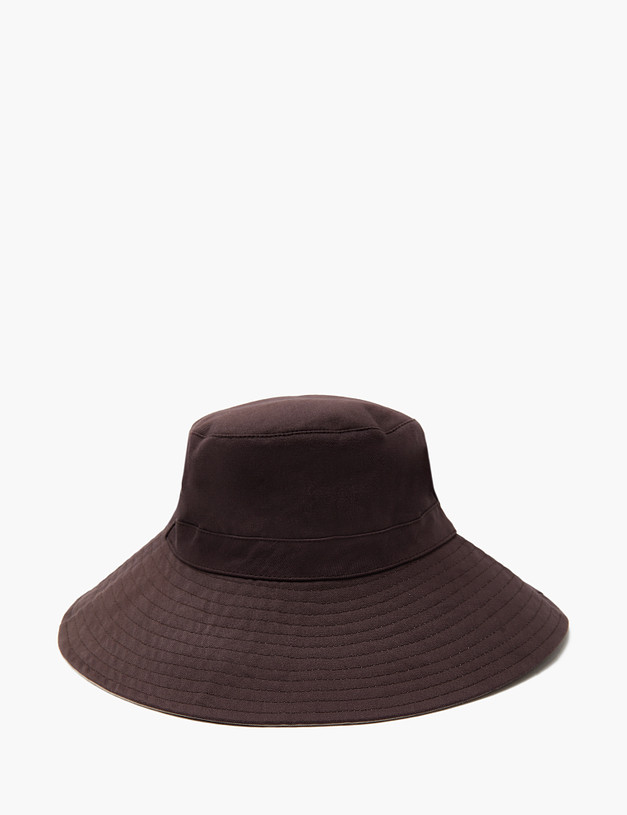 Коричневая женская шляпа MASCOTTE 776-4116-2609 | ракурс 2