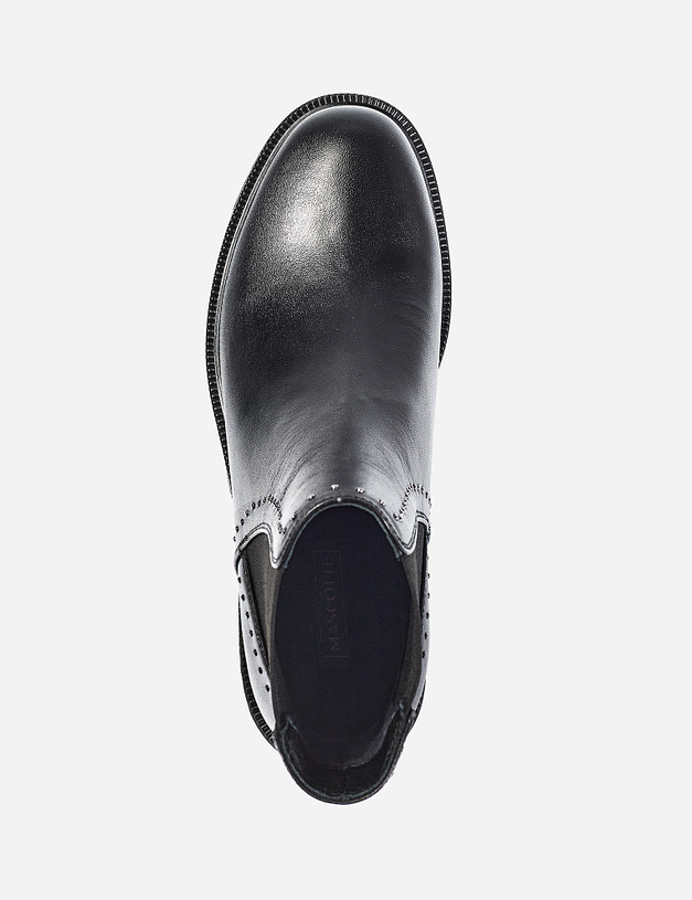 Черные женские ботинки челси MASCOTTE 99-9240622-0102 | ракурс 5