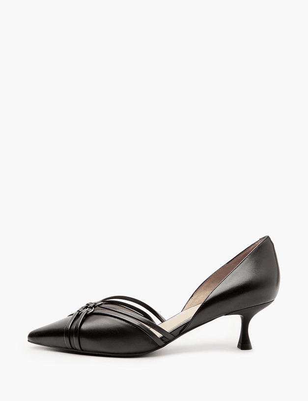 Черные женские туфли MASCOTTE 172-412411-3501M | ракурс 3