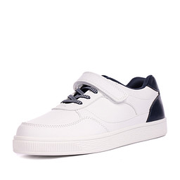 17-32BO-602ST Полуботинки для активного отдыха мальчиковые и.кожа/текстиль бел-синий, ZENDEN first