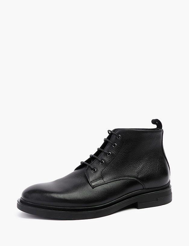 Черные мужские ботинки MASCOTTE 58-224427-0102 | ракурс 3