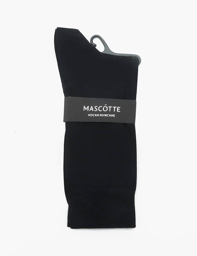 Черные мужские носки MASCOTTE 724-9203-2002 | ракурс 1
