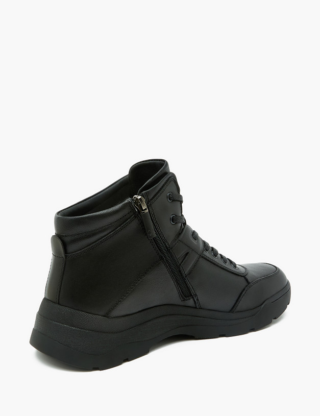 Черные мужские ботинки MASCOTTE 22-021535-3128M | ракурс 3