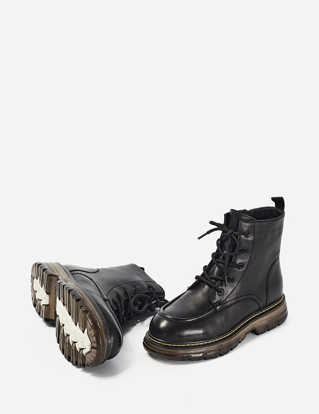 Черные женские ботинки MASCOTTE 78-120432-0102 | ракурс 8