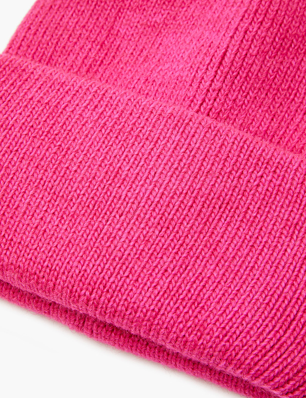 Розовая женская шапка MASCOTTE 781-1214-7506 | ракурс 3