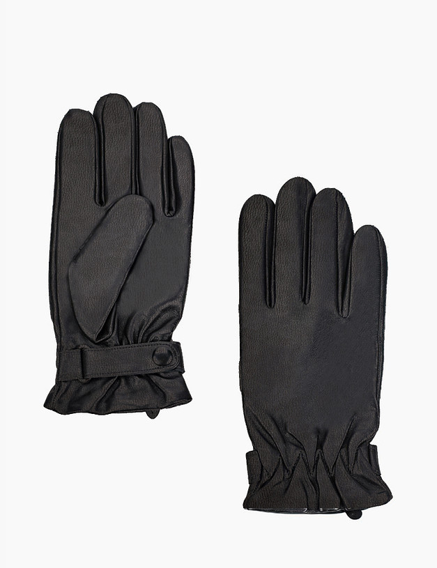 Черные мужские перчатки MASCOTTE 709-1209-102 | ракурс 1