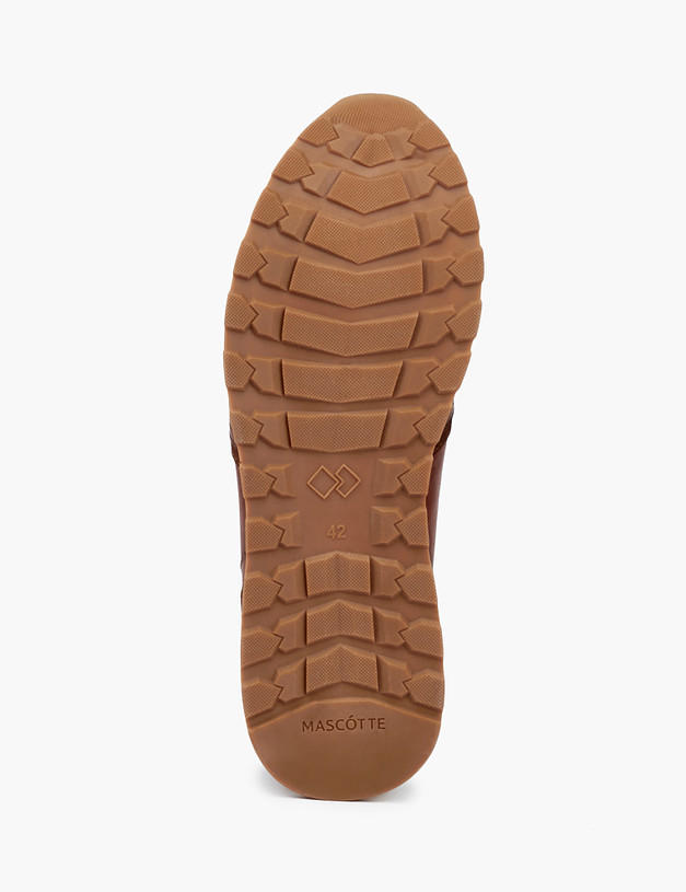 Мужские кроссовки шоколадного цвета MASCOTTE 22-2131222-4195M | ракурс 6