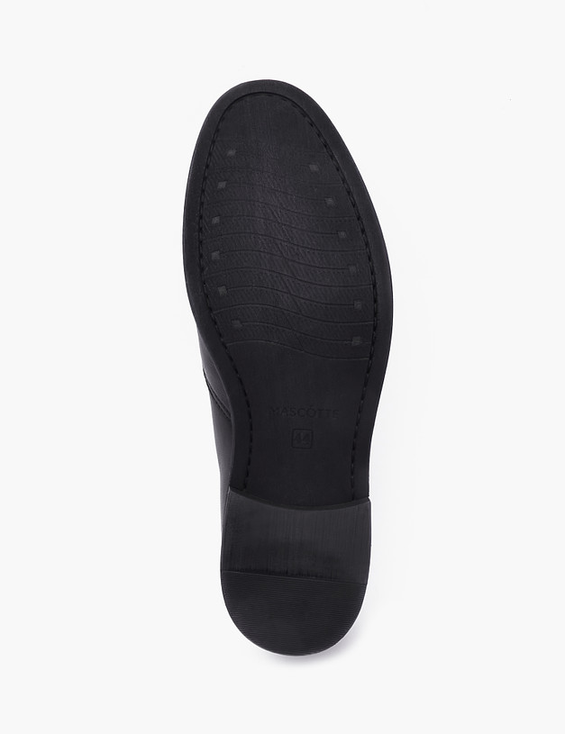 Черные мужские туфли MASCOTTE 58-210213-0102 | ракурс 5