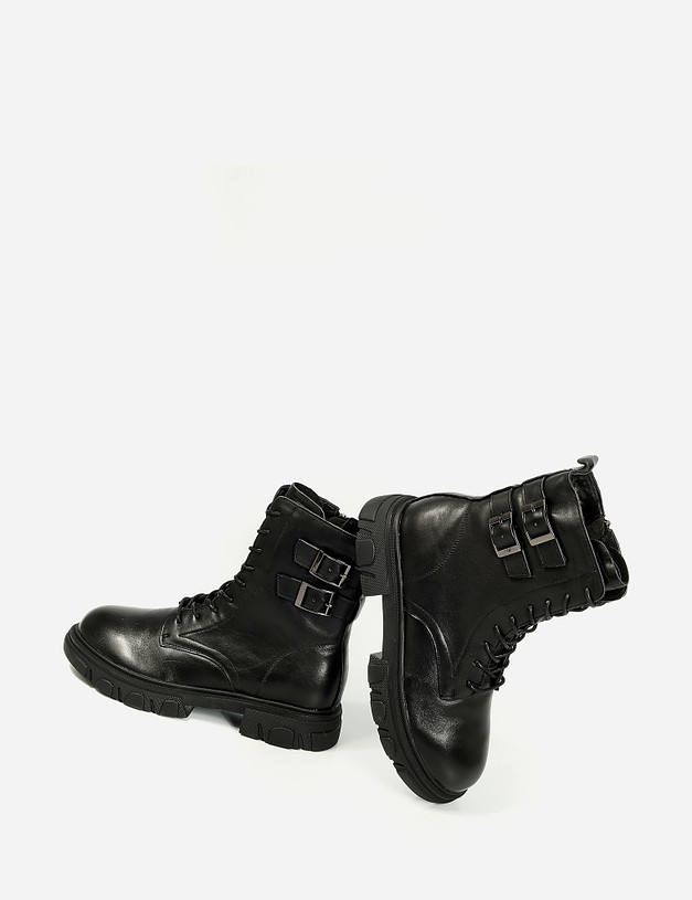 Черные женские ботинки MASCOTTE 58-123322-0102 | ракурс 7