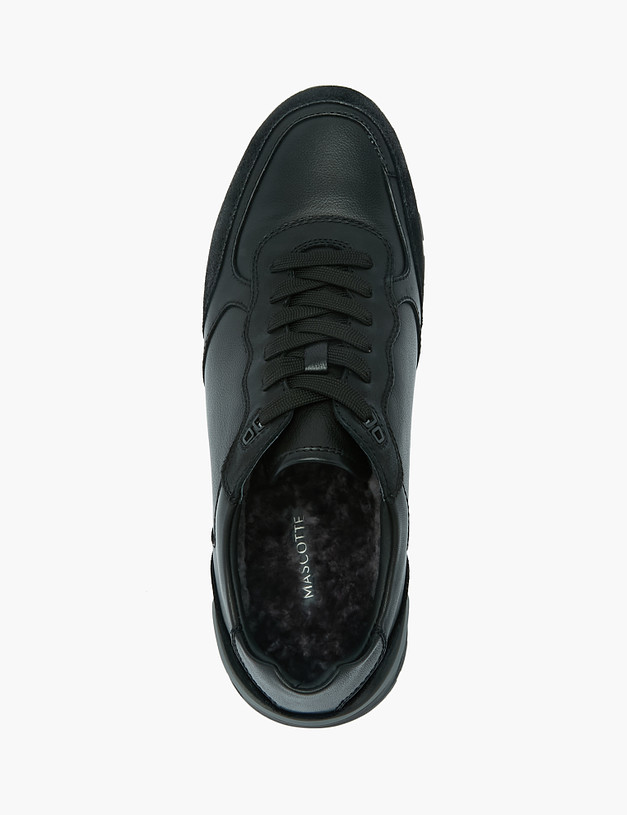 Черные мужские кроссовки MASCOTTE 22-2212339-4153M | ракурс 4