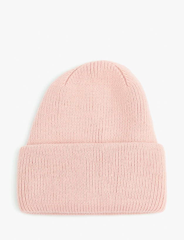 Розовая женская шапка MASCOTTE 781-1217-7506 | ракурс 2