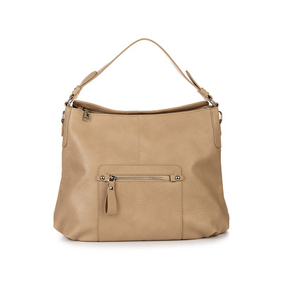 

Сумка-хобо женская INSTREET, Бежевый