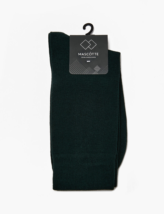 Зеленые мужские носки MASCOTTE 724-4114-2604 | ракурс 1