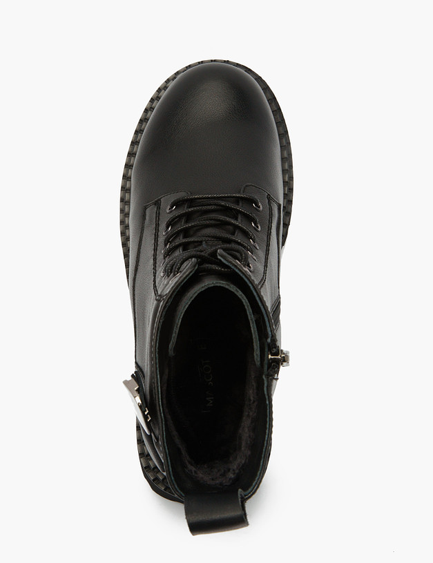Черные женские ботинки MASCOTTE 234-221831-0102 | ракурс 4