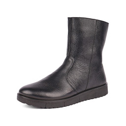 09ПС-Ж-К3 (666163-09971)(05)' Полусапоги женские нат.кожа/и.мех черн, Marisetta