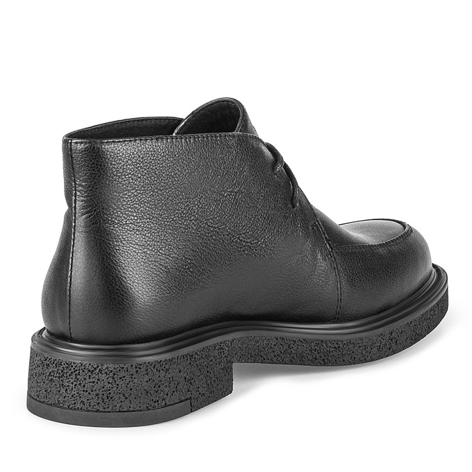 Черные женские ботинки со шнуровкой "Томас Мюнц"