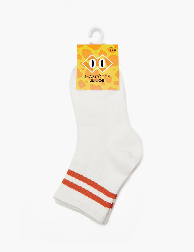 Белые детские носки MASCOTTE 764-3211-26101 | ракурс 1
