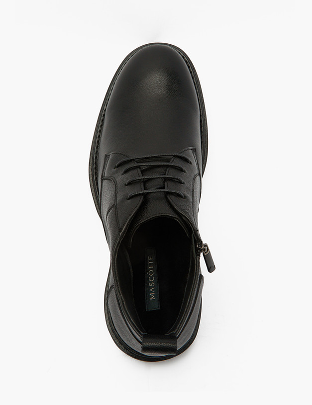 Черные мужские ботинки MASCOTTE 128-224024-0102 | ракурс 4