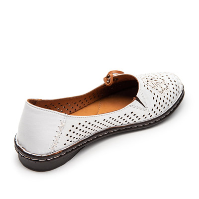 Туфли летние женские Donna Style 505-33WB-024KK, цвет белый, размер ONE SIZE - фото 3