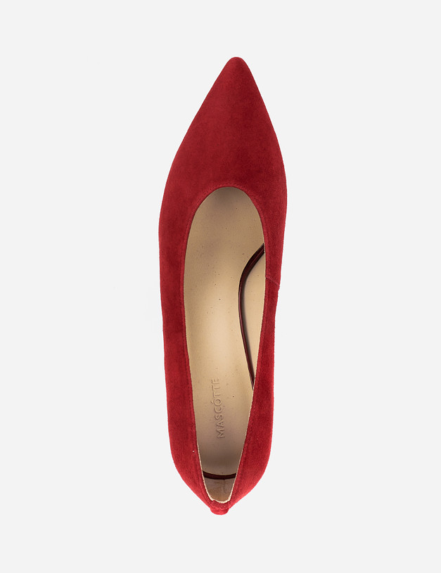 Красные женские туфли MASCOTTE 21-1220814-0605 | ракурс 6