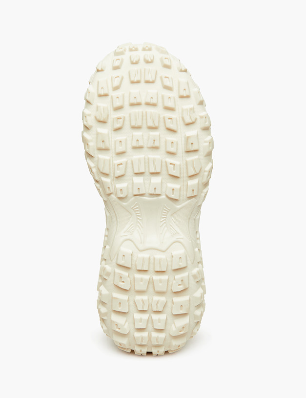 Белые утепленные женские кроссовки MASCOTTE 234-323621-0401 | ракурс 5