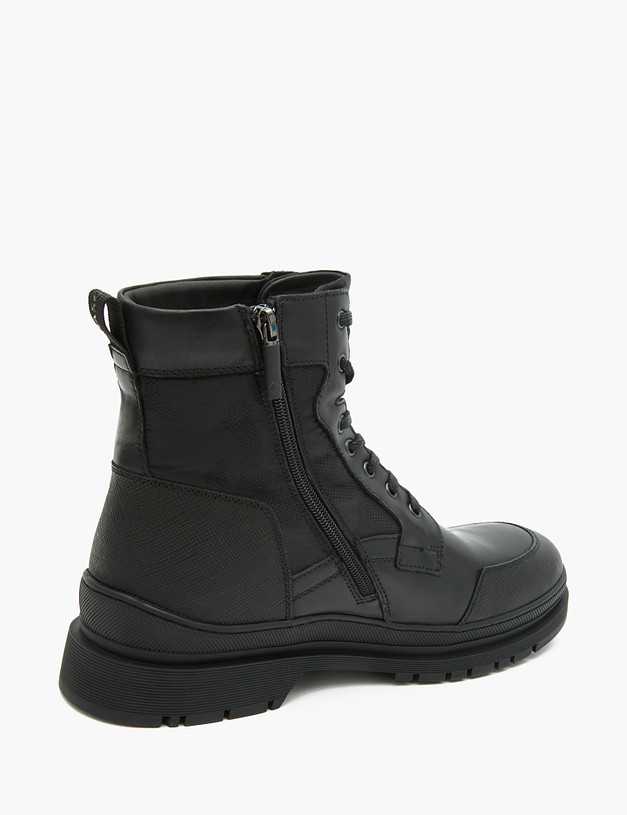 Черные мужские ботинки MASCOTTE 22-1210232-3128M | ракурс 3