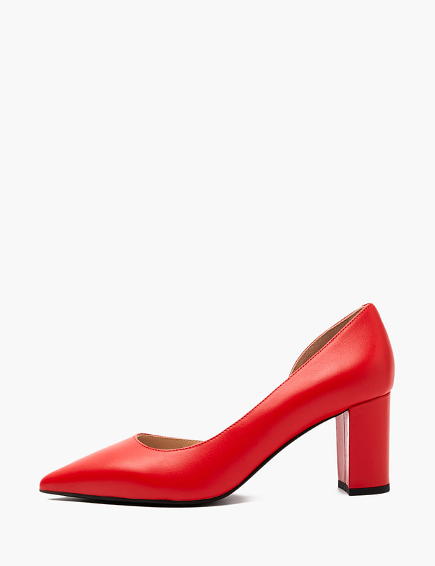 Красные женские туфли  MASCOTTE 172-4122712-6546M | ракурс 1