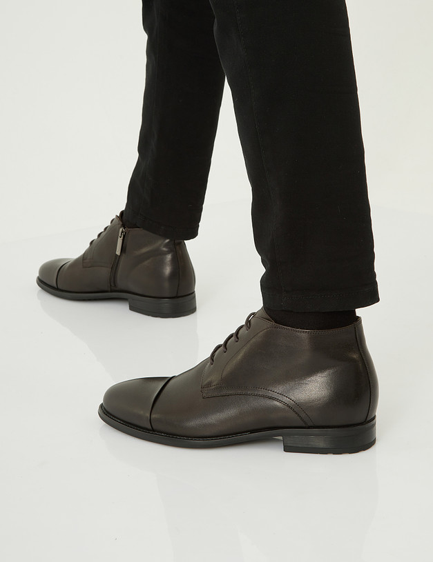Коричневые мужские ботинки MASCOTTE 128-123824-0109 | ракурс 1
