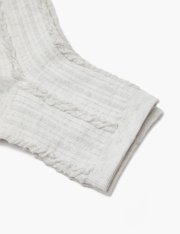 Белые женские носки MASCOTTE 764-3218-2601 | ракурс 2