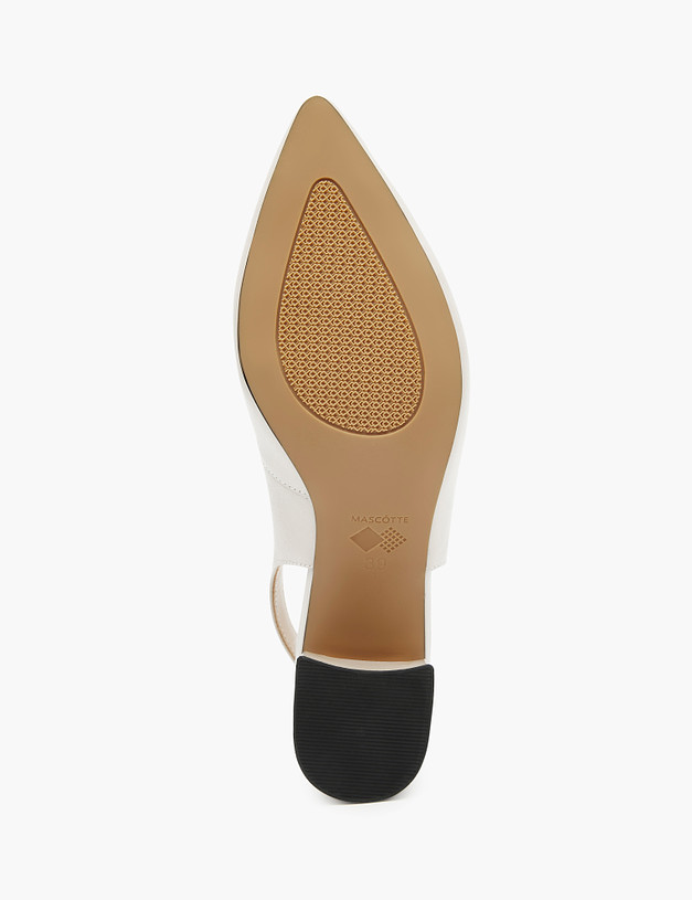 Серые женские туфли на низком каблуке MASCOTTE 233-311111-6535M | ракурс 5