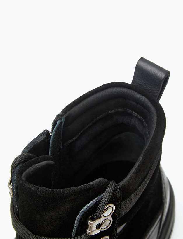 Черные мужские ботинки-хайкеры MASCOTTE 22-3253324-3205M | ракурс 6