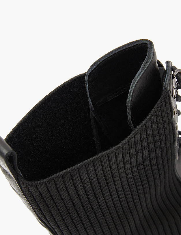 Черные женские ботинки MASCOTTE 58-325721-7100M | ракурс 8