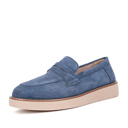 40-51WA-003FK Туфли женские спилок/нат.кожа синий, Zenden