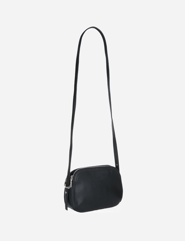 Черная женская сумка кросс-боди MASCOTTE 626-9109-602 | ракурс 3
