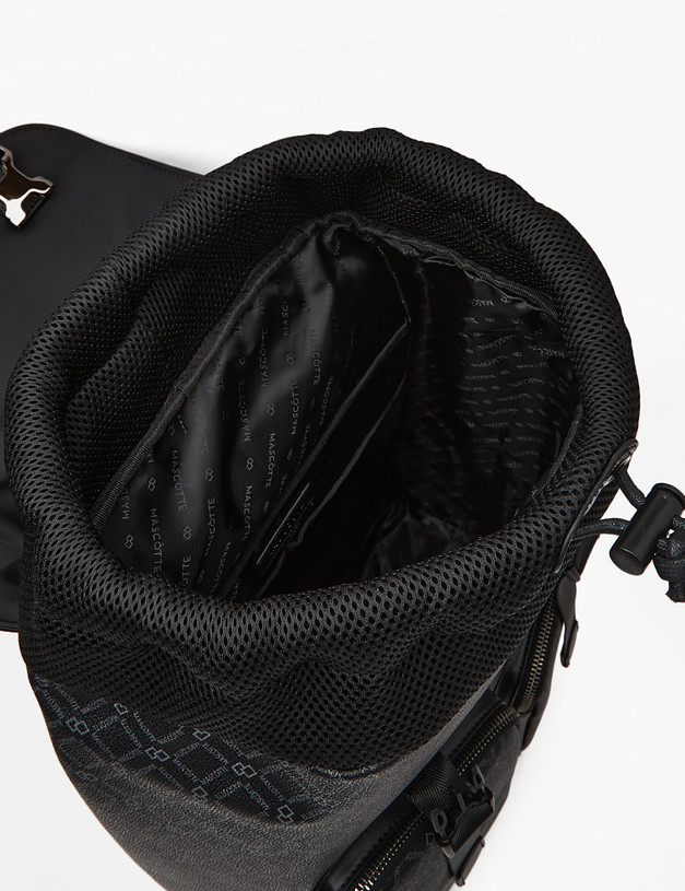 Черный мужской рюкзак MASCOTTE 602-4102-602 | ракурс 5