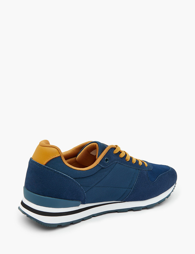 Синие мужские кроссовки MASCOTTE 64-311021-0203 | ракурс 4