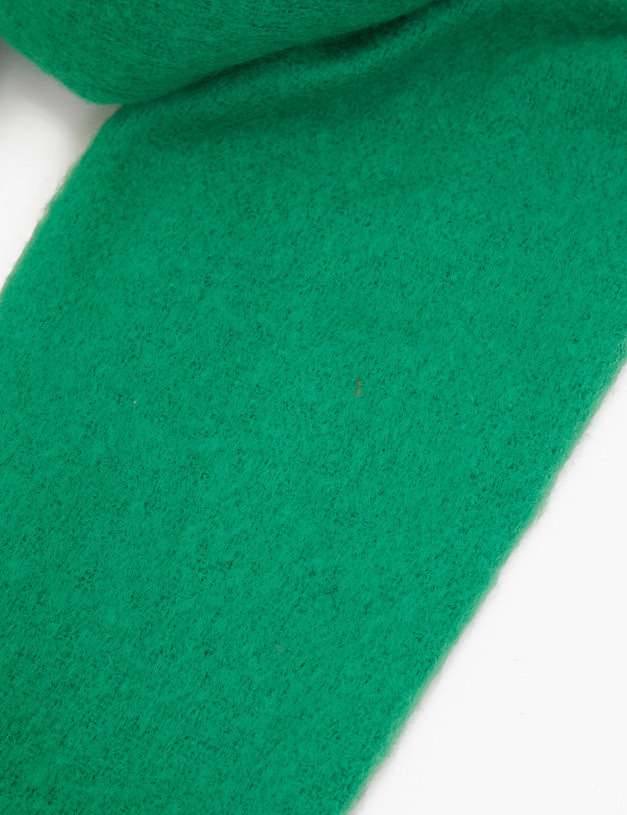 Зеленый женский шарф MASCOTTE 766-3226-2404 | ракурс 3