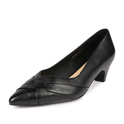 78-52WB-001KK Туфли женские нат.кожа/нат.кожа черн, Zenden