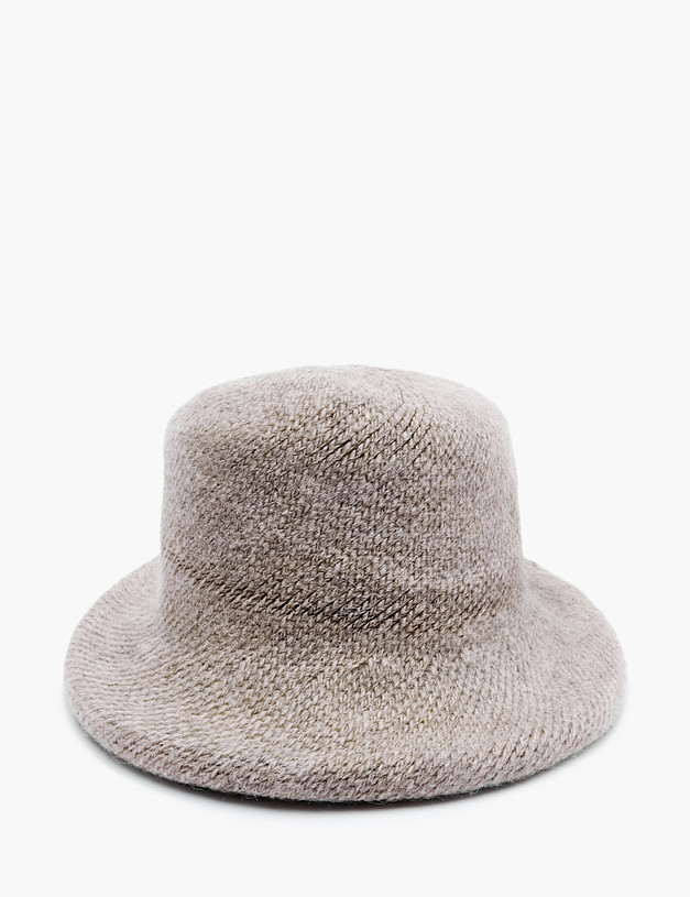 Бежевая женская шляпа MASCOTTE 781-2209-508 | ракурс 2