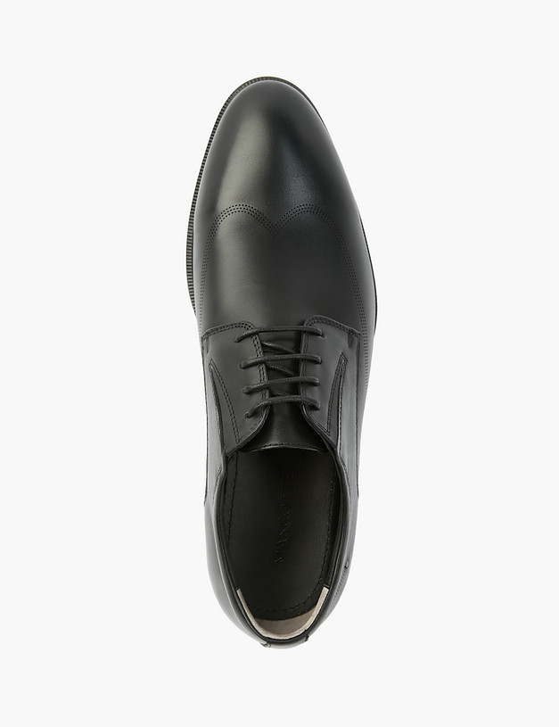 Черные мужские ботинки дерби MASCOTTE 128-210712-0102 | ракурс 4